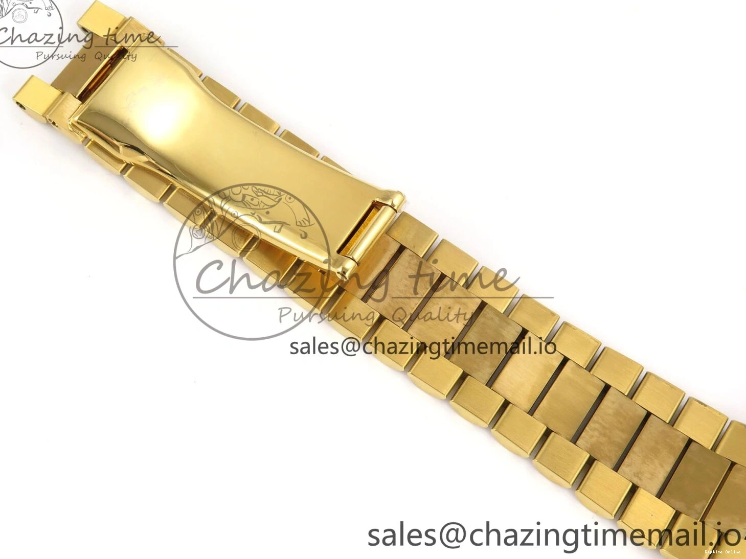 0508 Tailored Day Date 40 YG 228238 THBF 1:1 Best Edition YG Dial on President Bracelet VR3255 (Gain Weight) 952